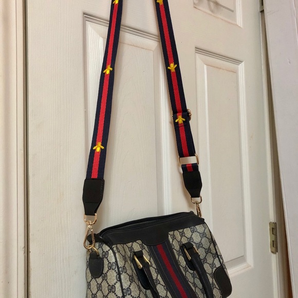 Auth. Vintage Gucci Boston bag - Picture 2 of 13